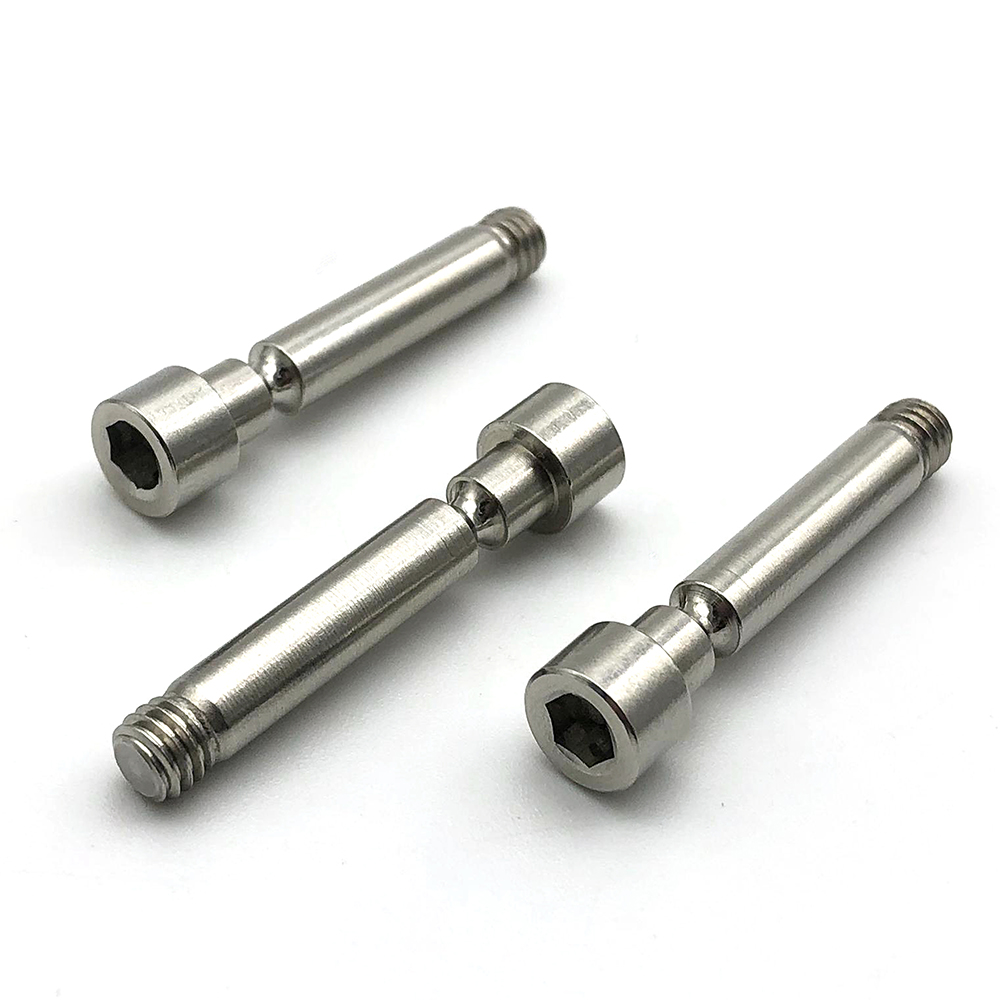 非標(biāo)異形螺絲內(nèi)六角臺(tái)階半牙塞打螺釘