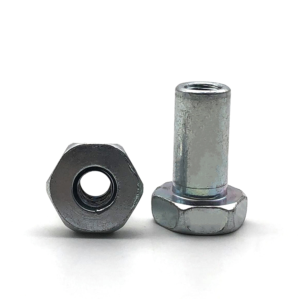 碳鋼螺母臺(tái)階螺母 圓形螺母柱