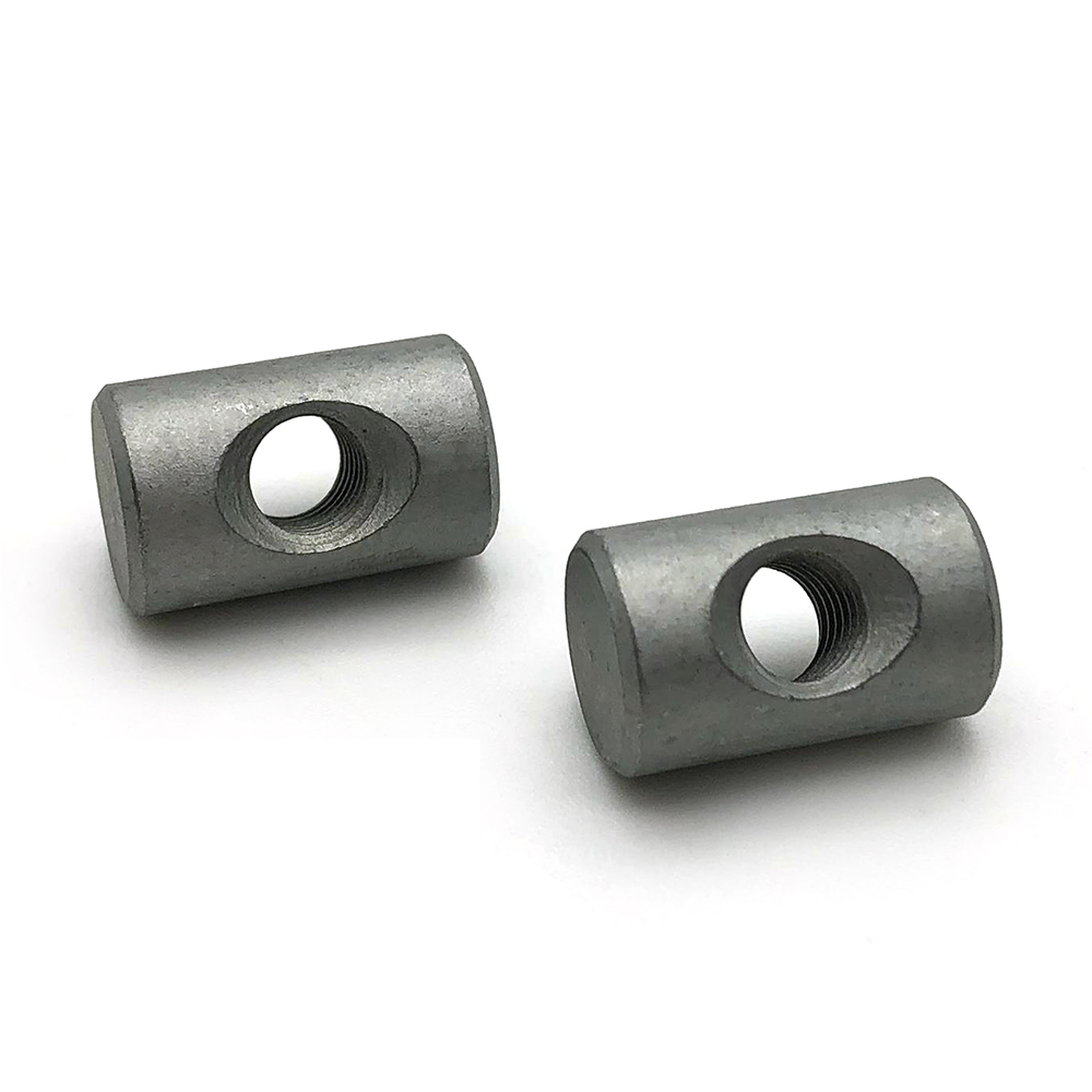 家具螺帽圓柱錘子螺母達克羅錘頭螺帽錘母橫孔螺母