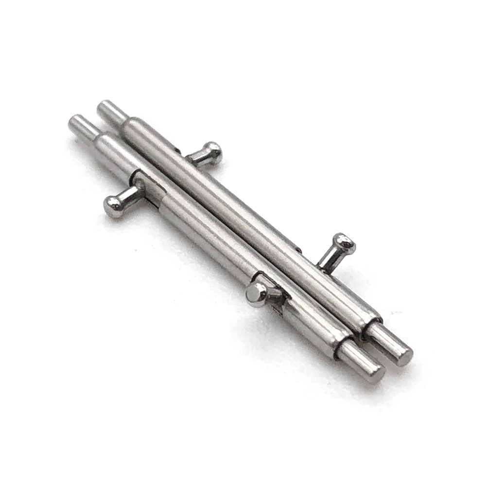 非標生耳 不銹鋼手表配件 全鋼快拆開關(guān)生耳 彈簧數(shù)碼表帶連接軸