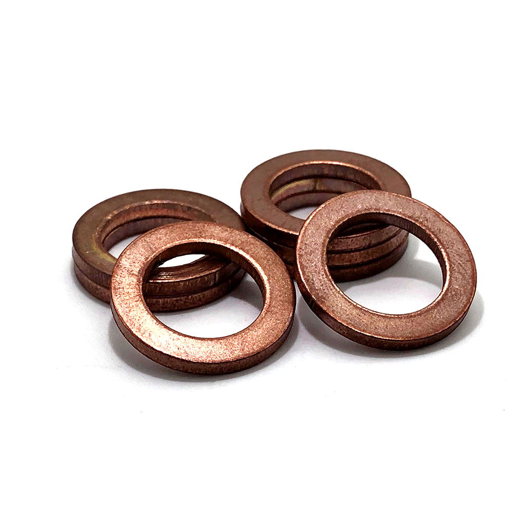 墊圈 紅銅墊圈 紫銅墊圈 非標(biāo)墊圈 墊片 純銅墊圈 銅墊圈 定制墊圈 新能源汽車(chē)墊圈