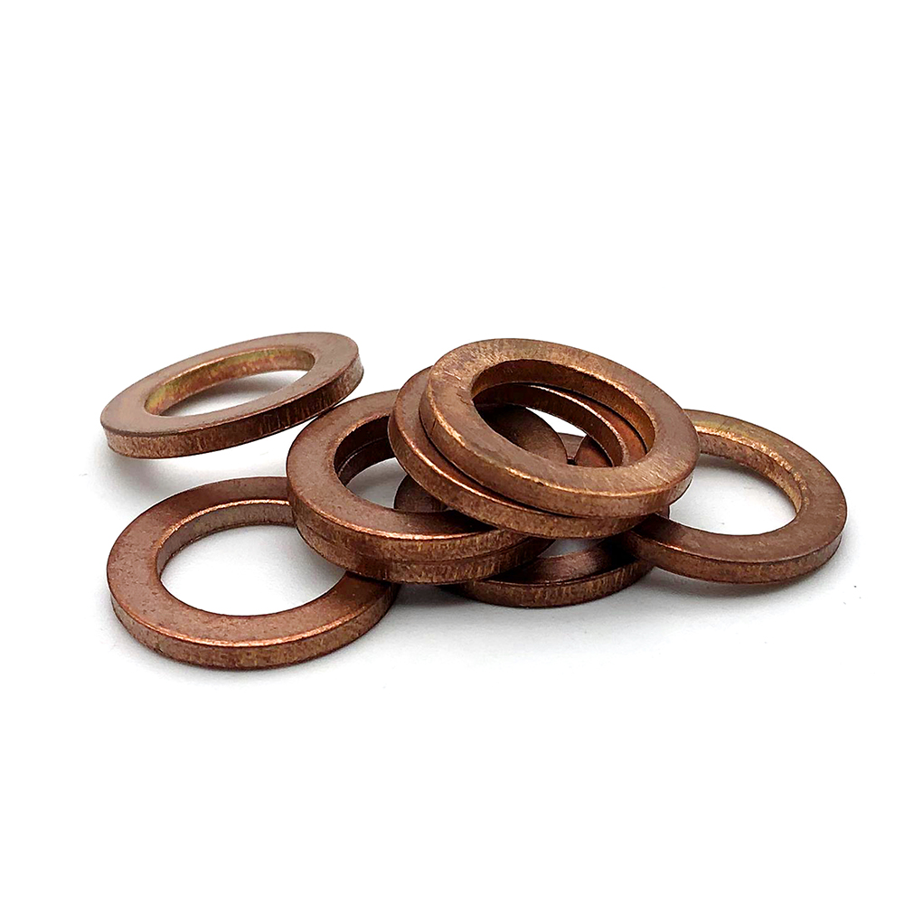 墊圈 紅銅墊圈 紫銅墊圈 非標(biāo)墊圈 墊片 純銅墊圈 銅墊圈 定制墊圈 新能源汽車(chē)墊圈