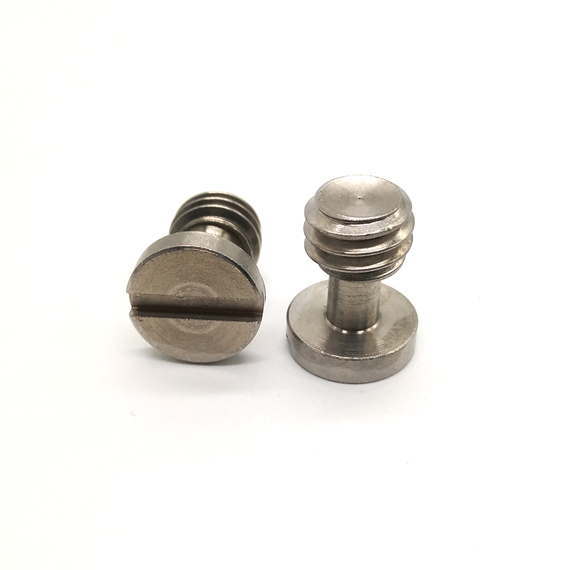 1/4英制不銹鋼相機(jī)螺絲固定手柄3/8攝像機(jī)快裝板云臺螺絲
