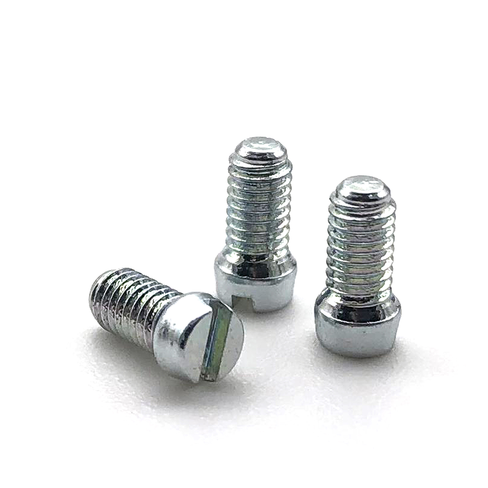 鍍鋅一字小頭螺絲M2 M2.5 M3 M4開(kāi)槽圓柱頭小帽小杯頭機(jī)螺釘