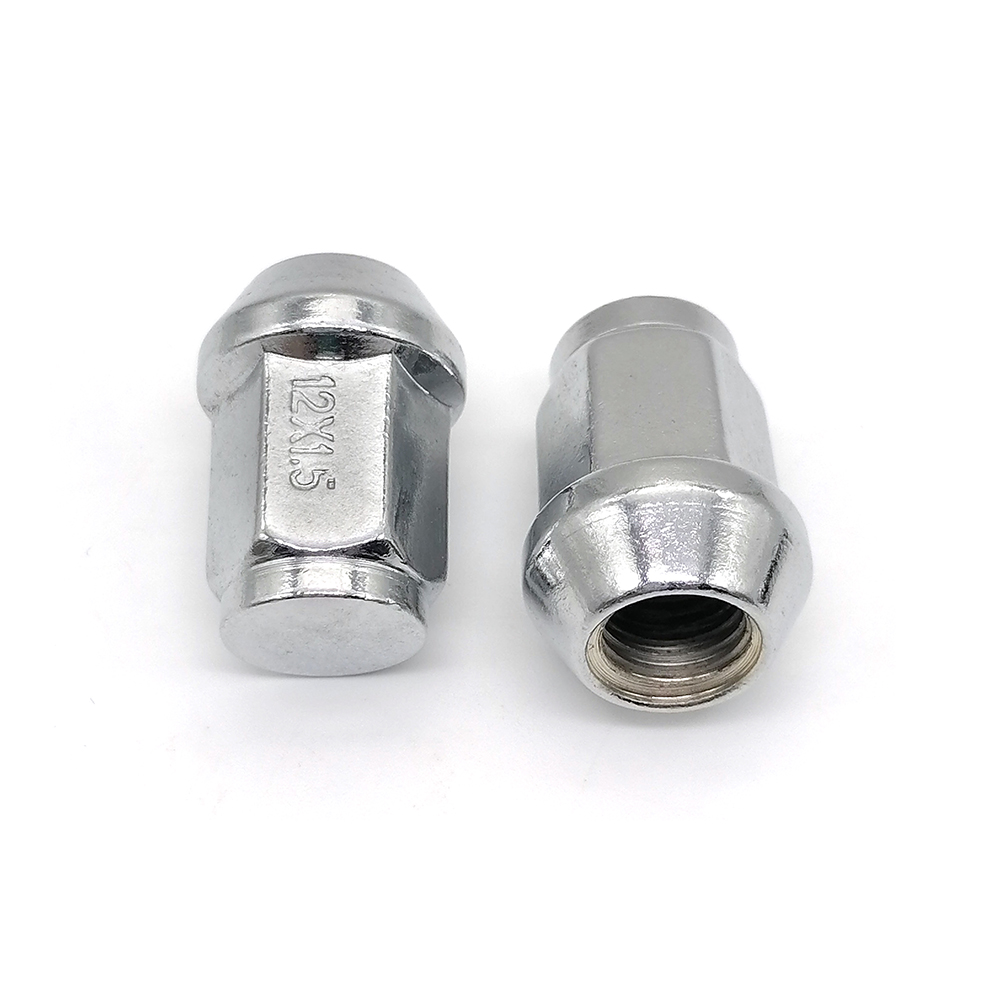 錐面改裝加長(zhǎng)輪胎螺絲法蘭盤螺帽高防銹汽車輪轂螺母