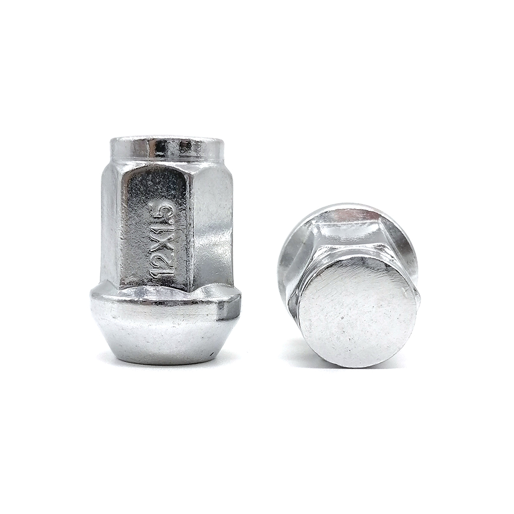 錐面改裝加長(zhǎng)輪胎螺絲法蘭盤螺帽高防銹汽車輪轂螺母