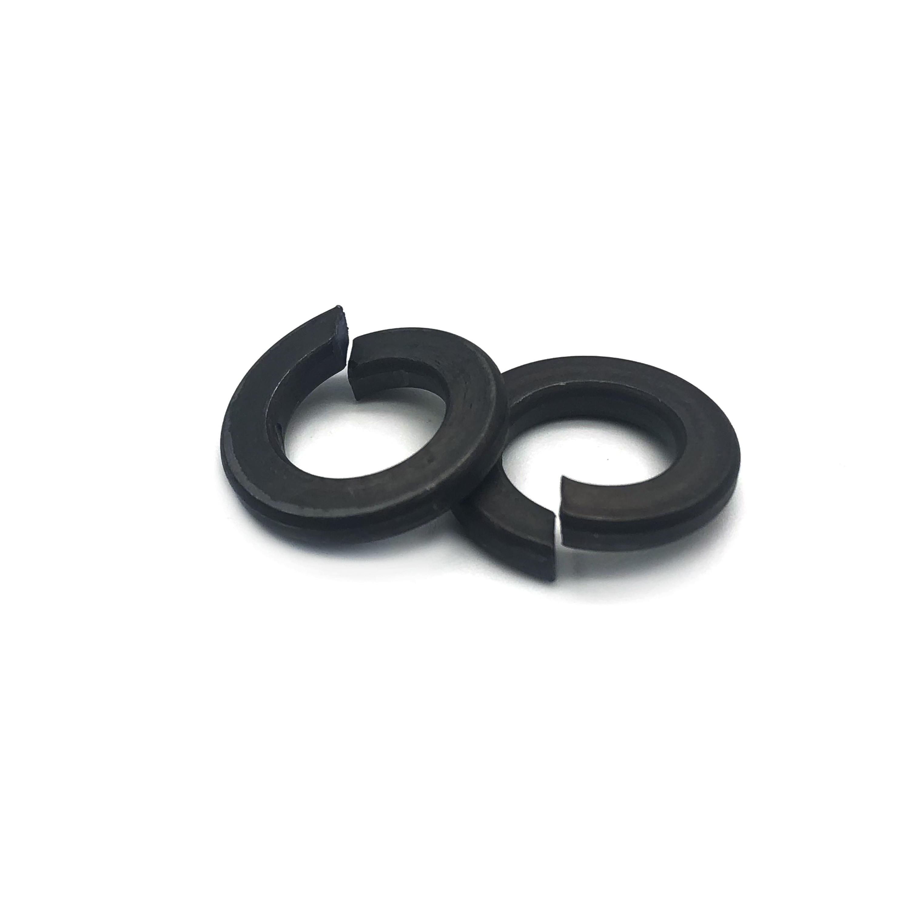 8.8級(jí)加厚開(kāi)口彈墊黑色加寬彈簧墊圈彈性墊片