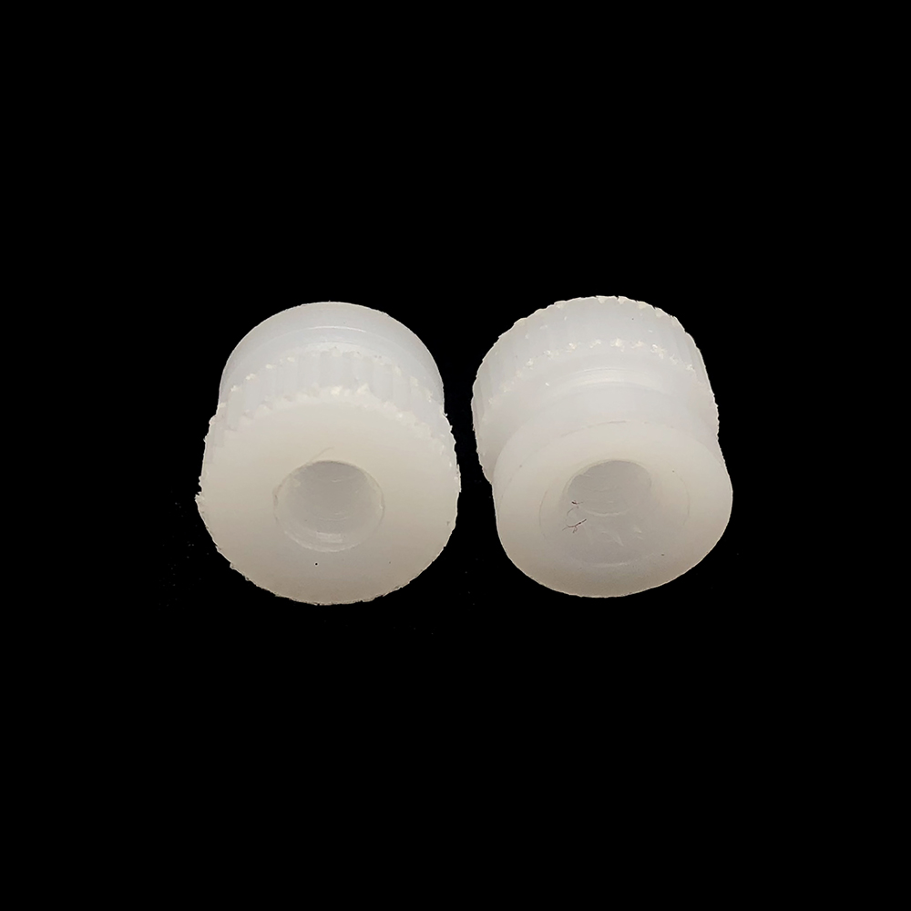 廠(chǎng)家現(xiàn)貨批發(fā)塑料滾花手?jǐn)Q螺母 電子產(chǎn)品絕緣防松脫尼龍M6螺母帽