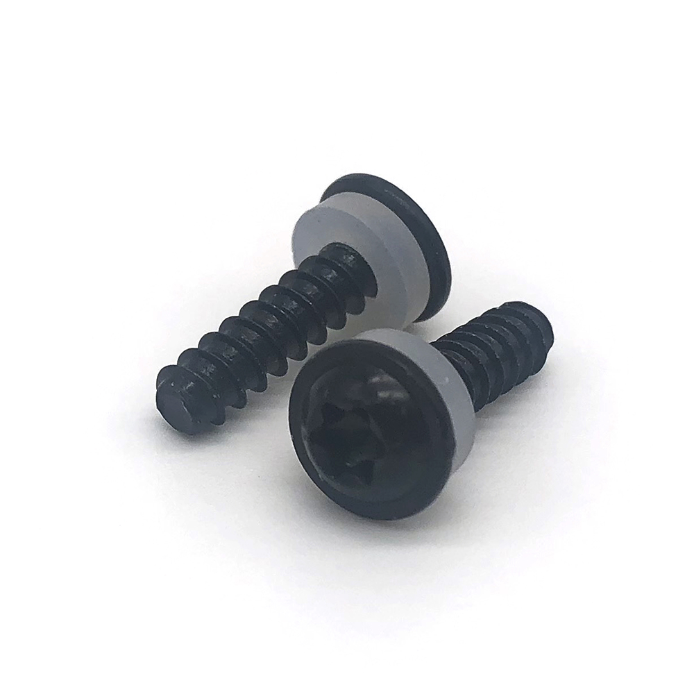 圓頭梅花螺絲帶塑料墊圈螺絲適用汽車金屬螺絲卡扣大全保險杠葉子板擋泥大燈固定十字螺絲卡子定制非標(biāo)螺絲