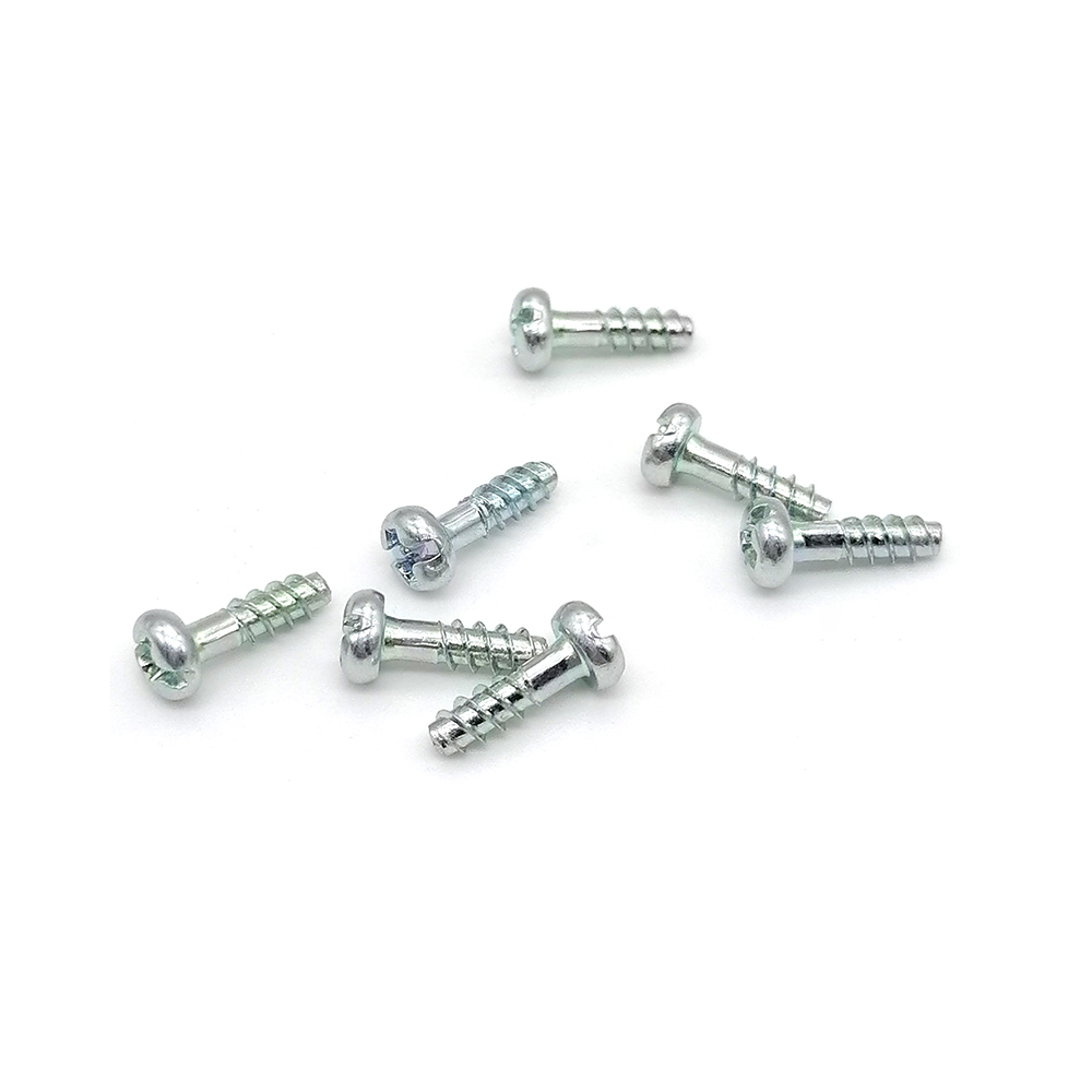 工廠生產(chǎn)電子螺絲 十字開槽螺絲 盤頭小螺絲 定制非標螺絲