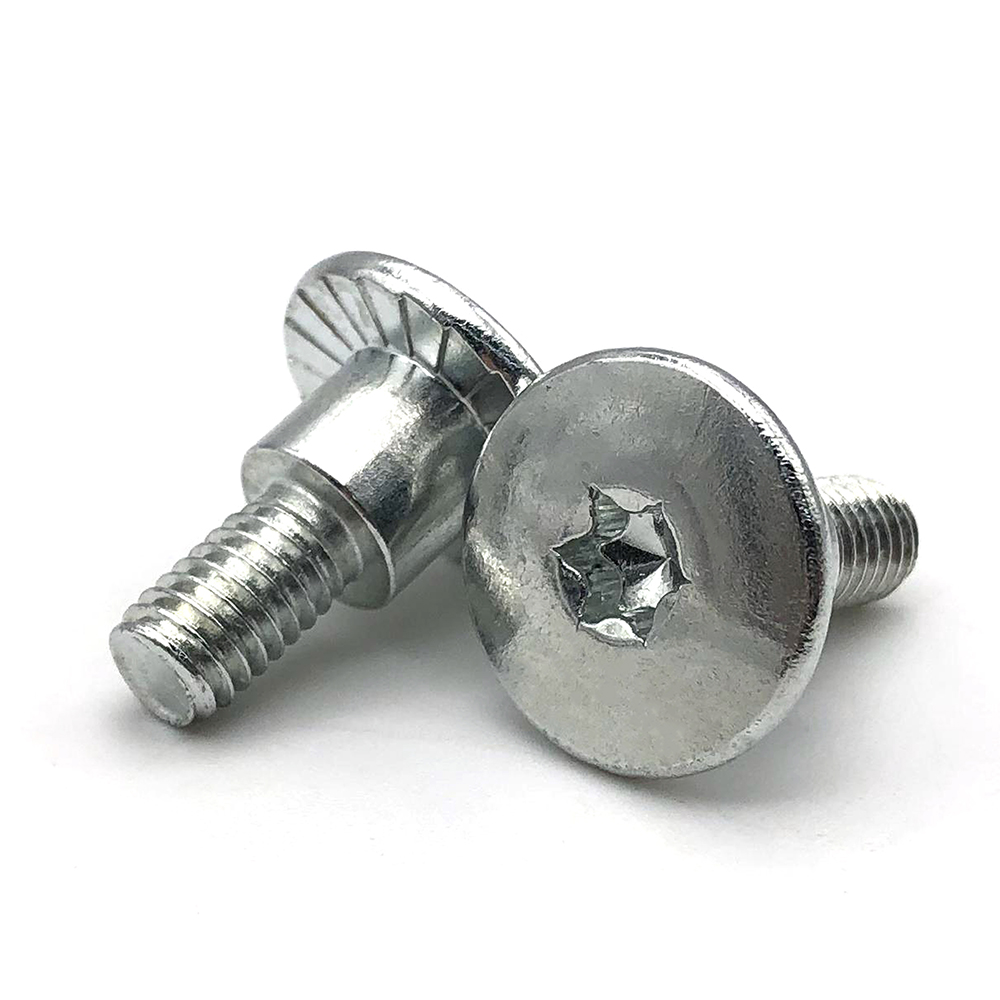 廠家生產(chǎn)梅花螺絲 臺(tái)階螺絲 防滑螺絲 碳鋼藍(lán)白鋅平頭螺絲8.8級(jí)螺絲定制非標(biāo)螺絲