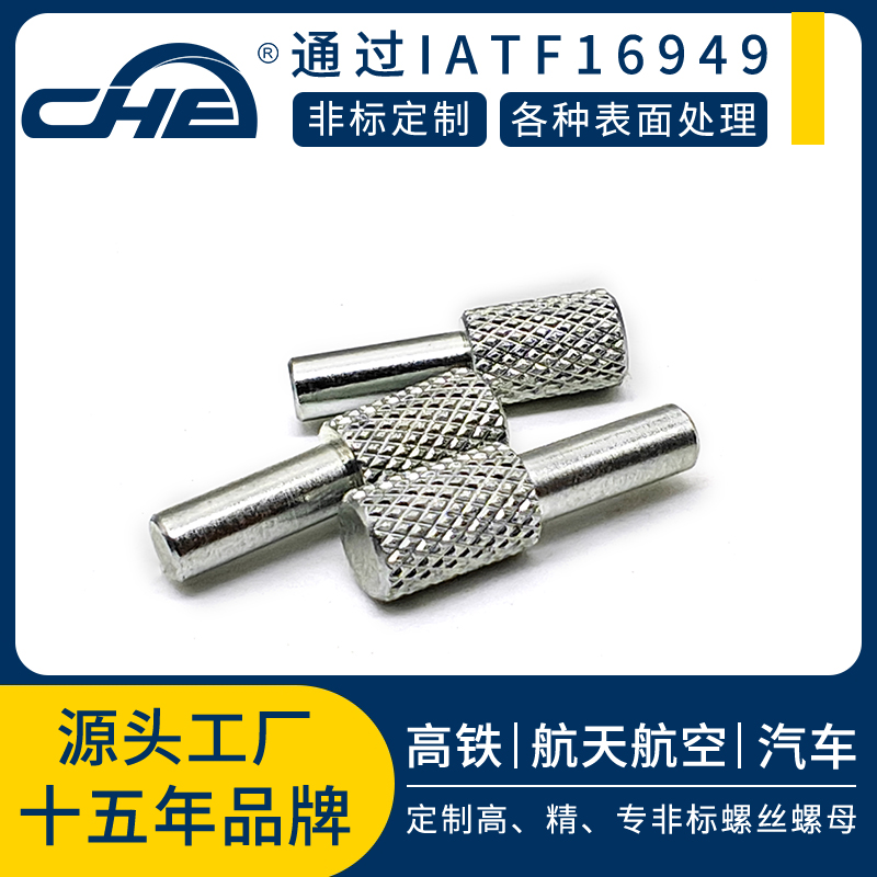 不銹鋼銷釘臺階圓柱銷實(shí)心軸固定非標(biāo)實(shí)心定位銷子