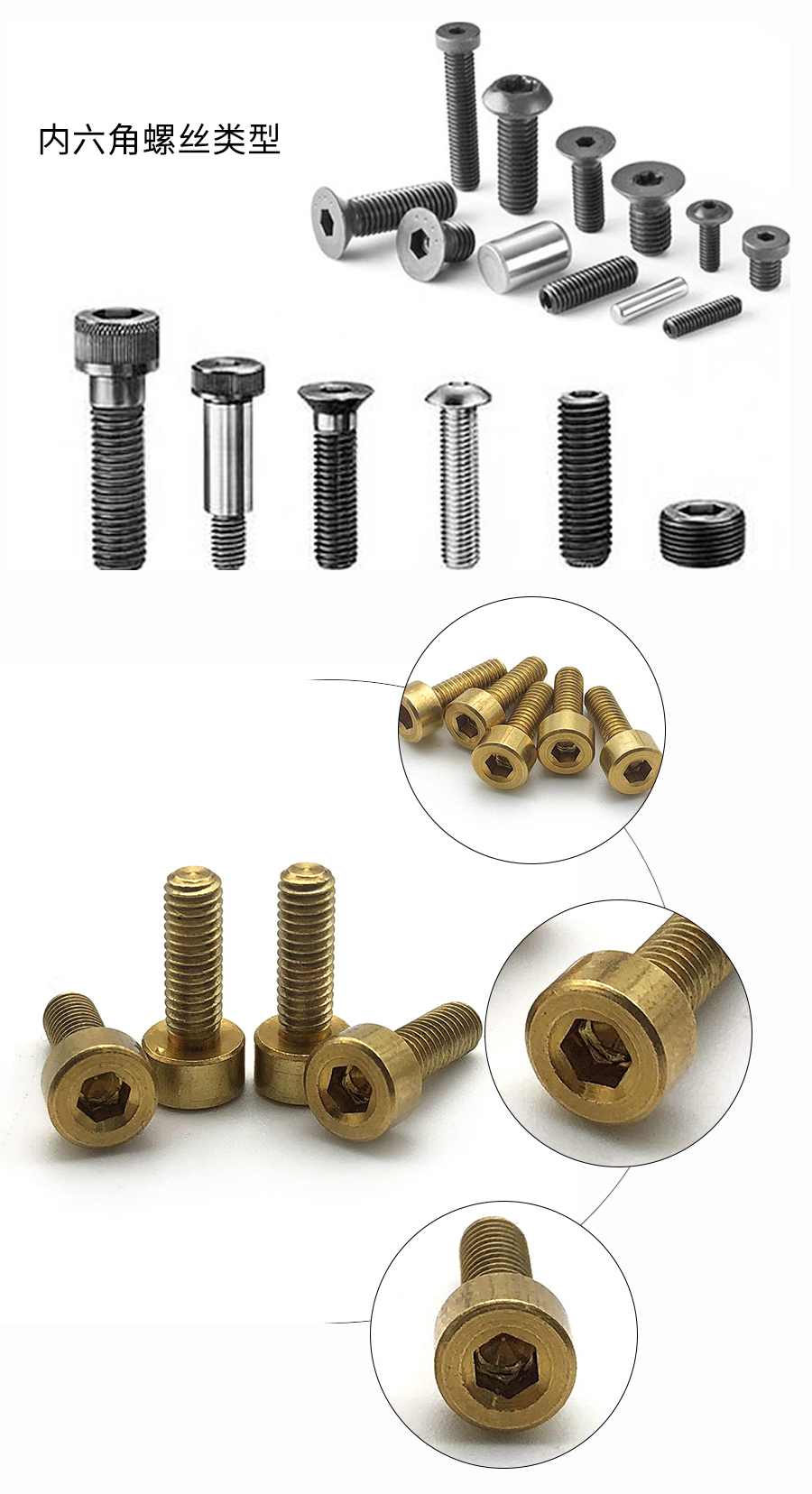 黃銅內(nèi)六角螺絲 黃銅內(nèi)六角螺絲